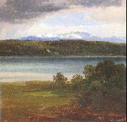 Morgenstern, Christian View Across Lake Starnberg to the Benediktenwand Spain oil painting artist